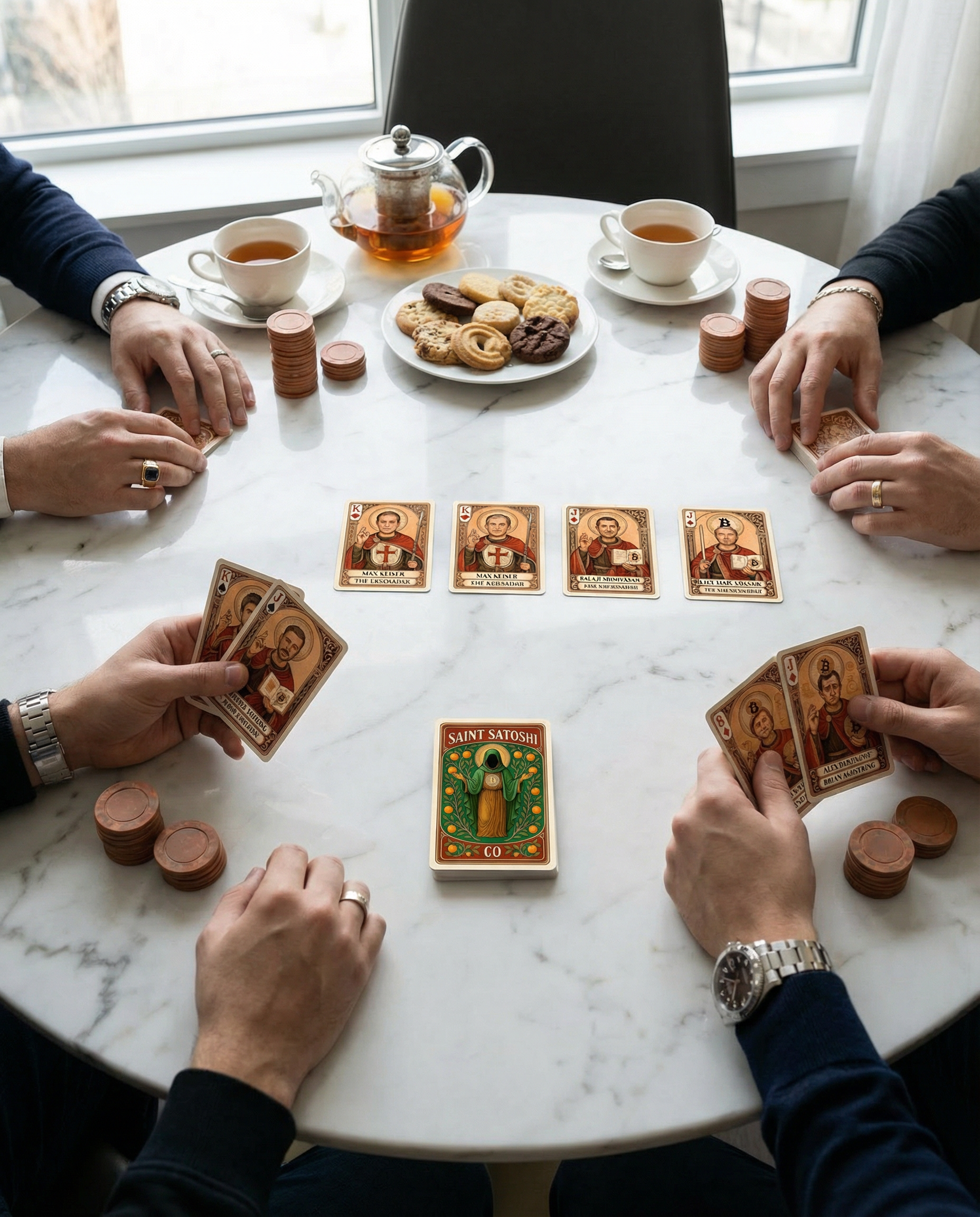 Saint Satoshi Playing Cards