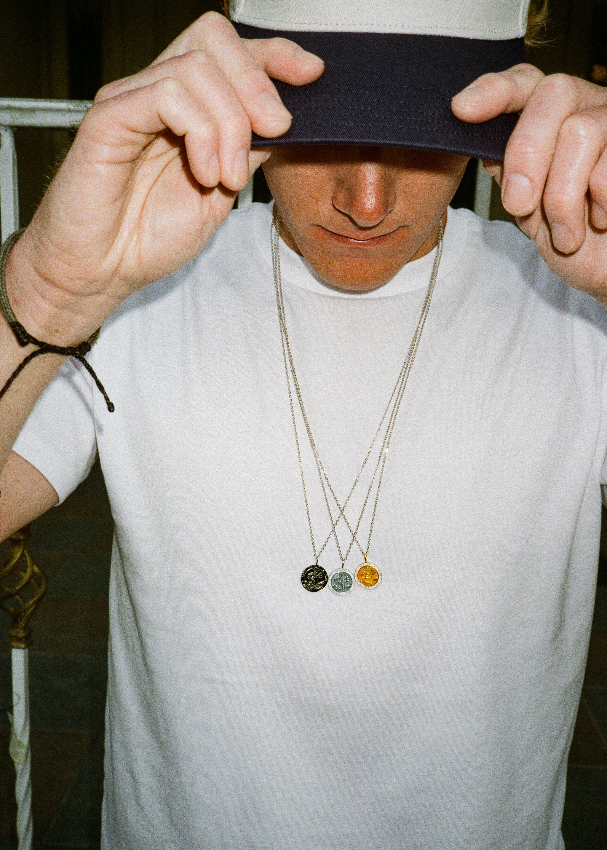 Saint Satoshi Pendant — Obsidian Edition