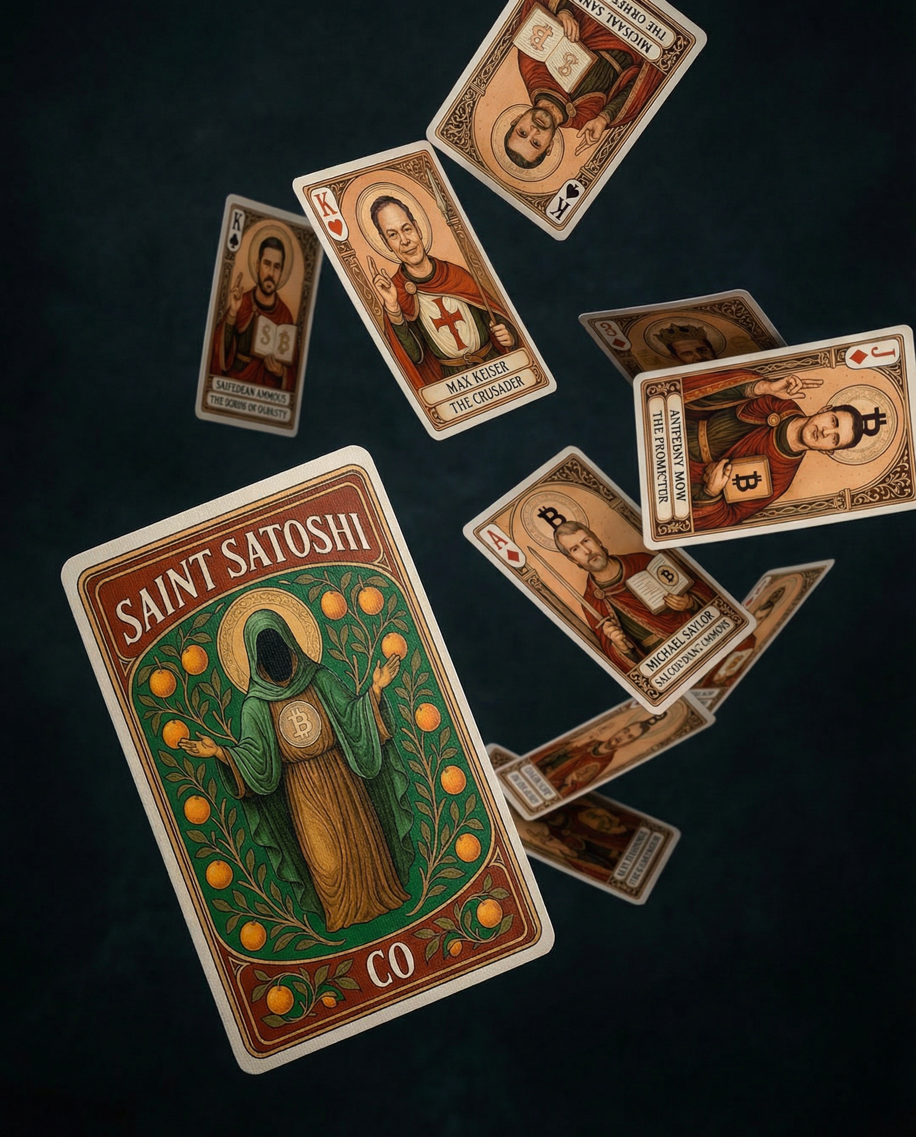 Saint Satoshi Playing Cards