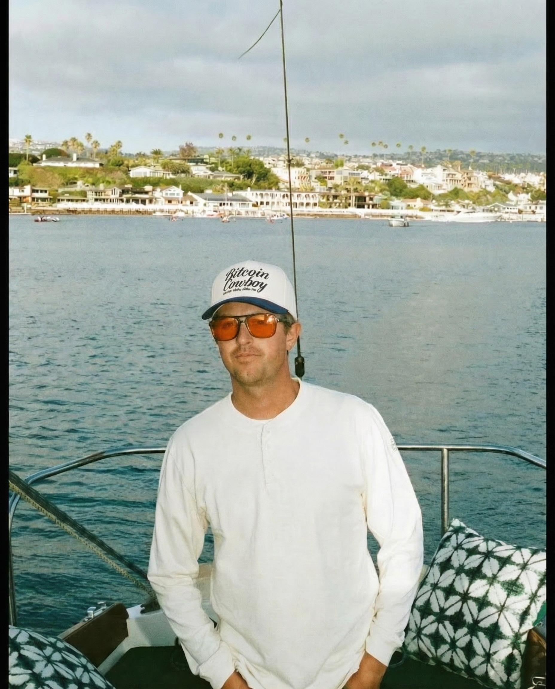 Bitcoin Cowboy - Midnight Workwear Blue/Bone