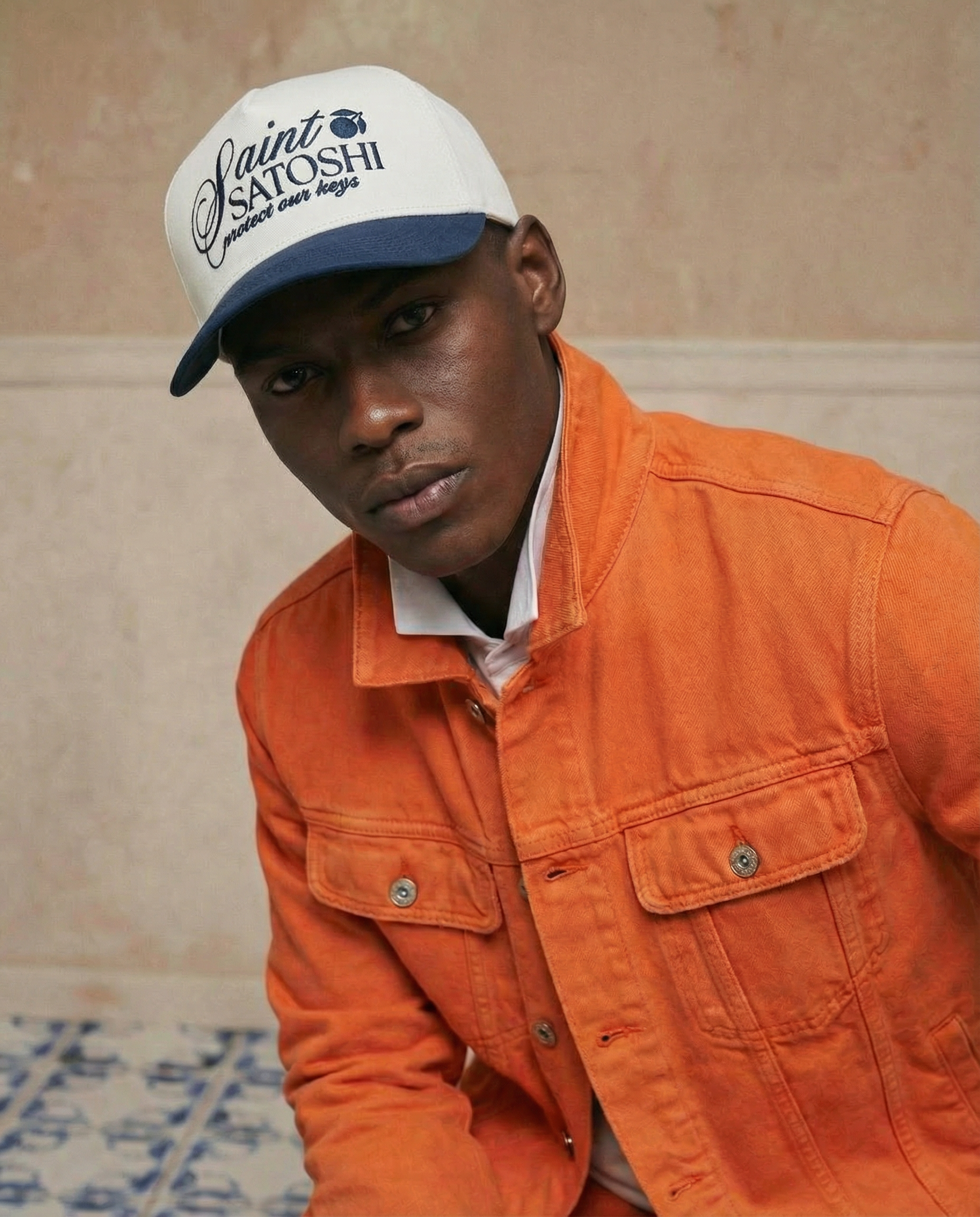 Saint Satoshi - Midnight Workwear Blue/Bone