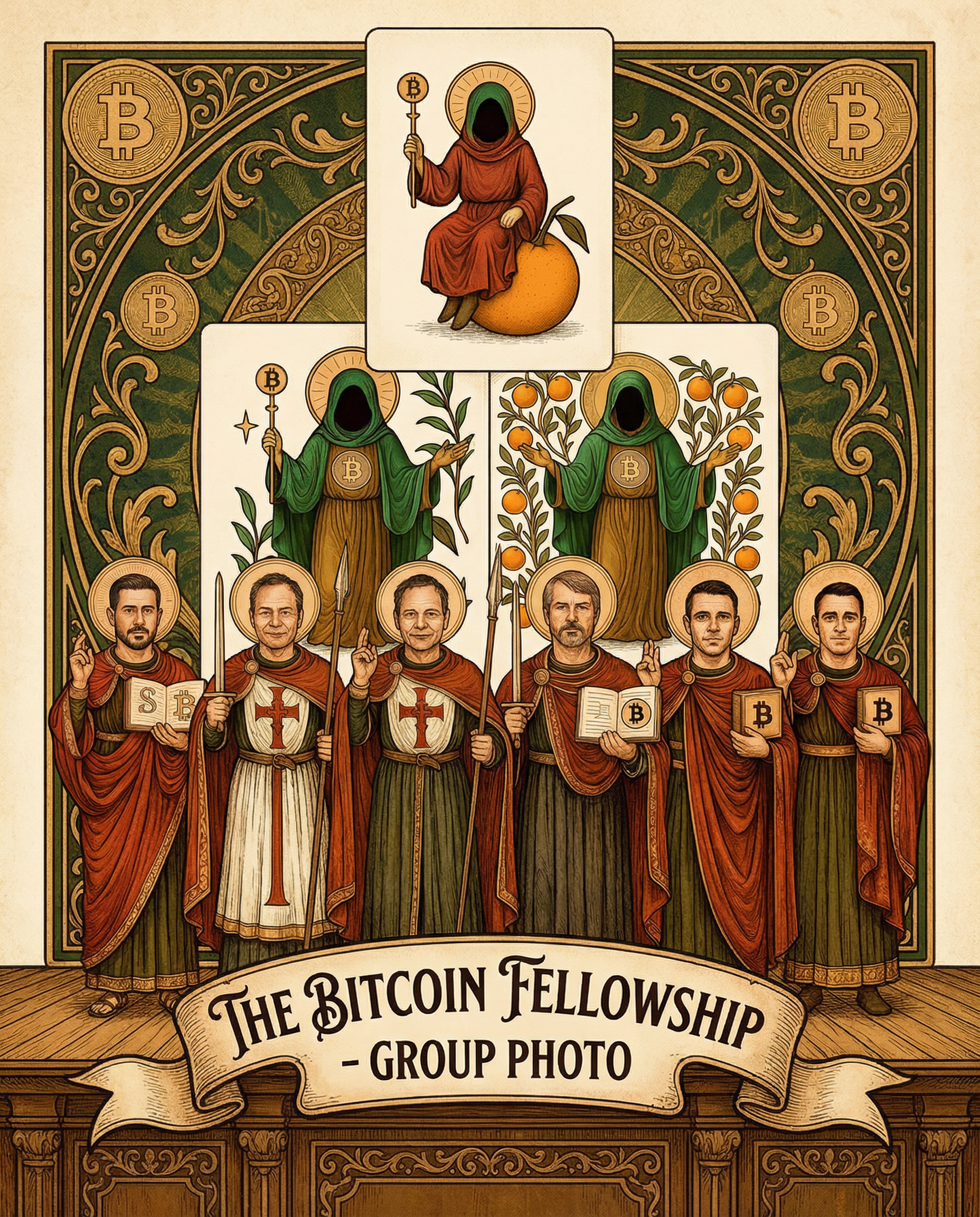 Saint Satoshi Playing Cards