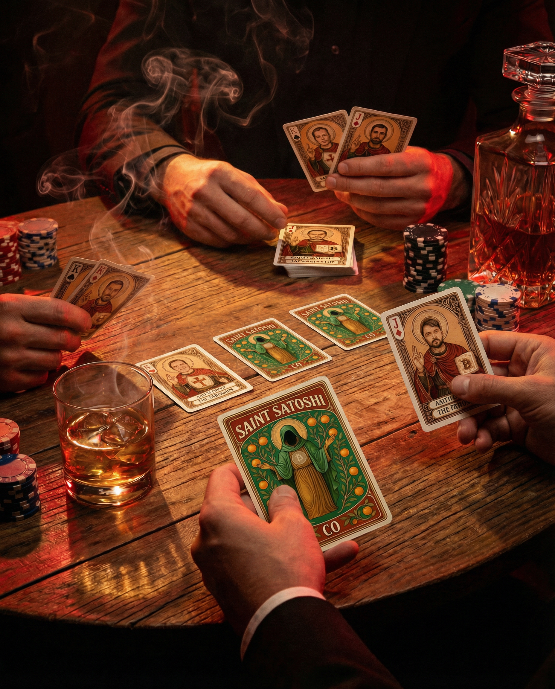 Saint Satoshi Playing Cards