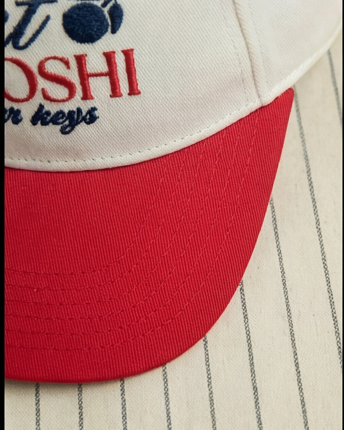 Saint Satoshi - Signal Red/Bone