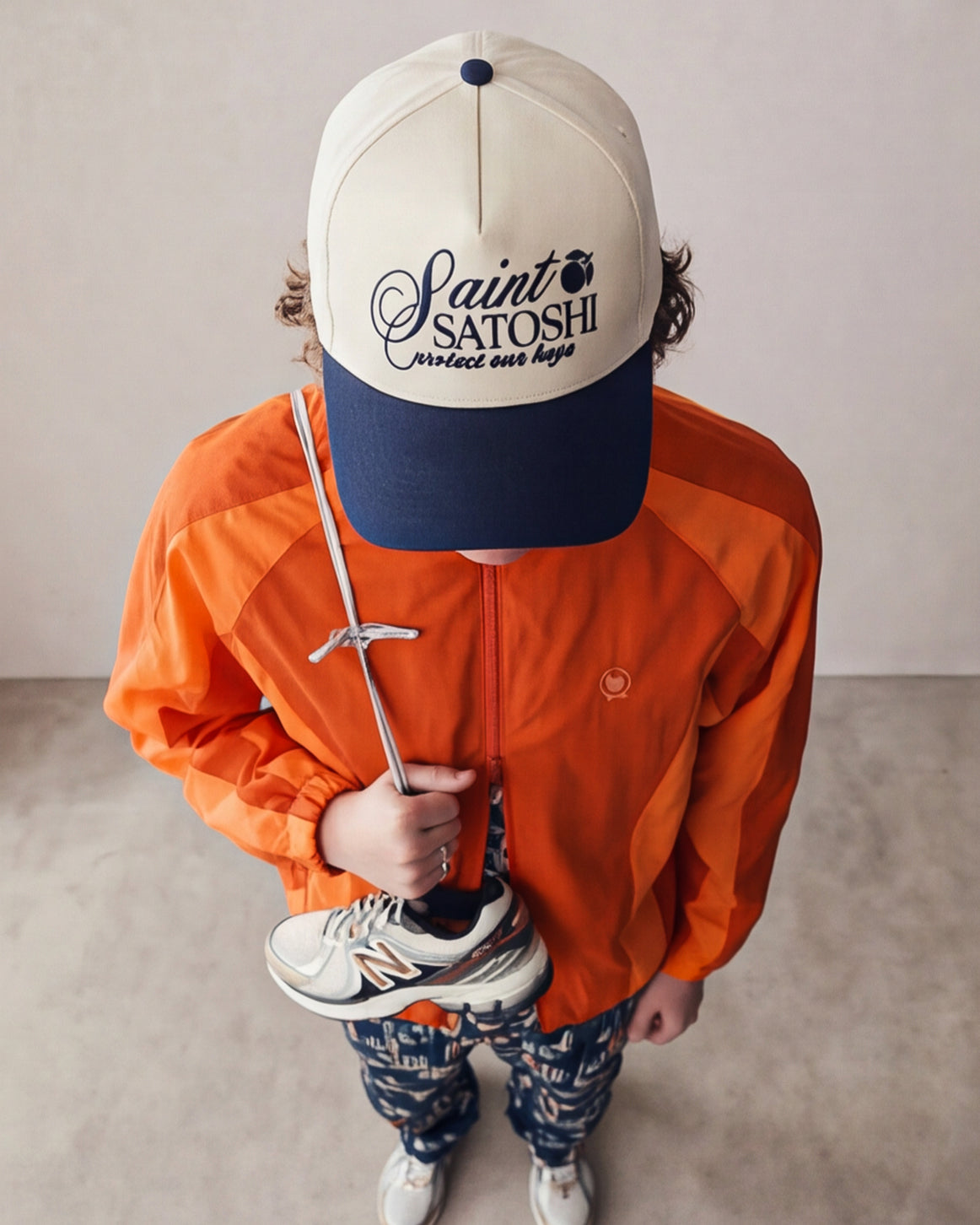 Saint Satoshi - Midnight Workwear Blue/Bone