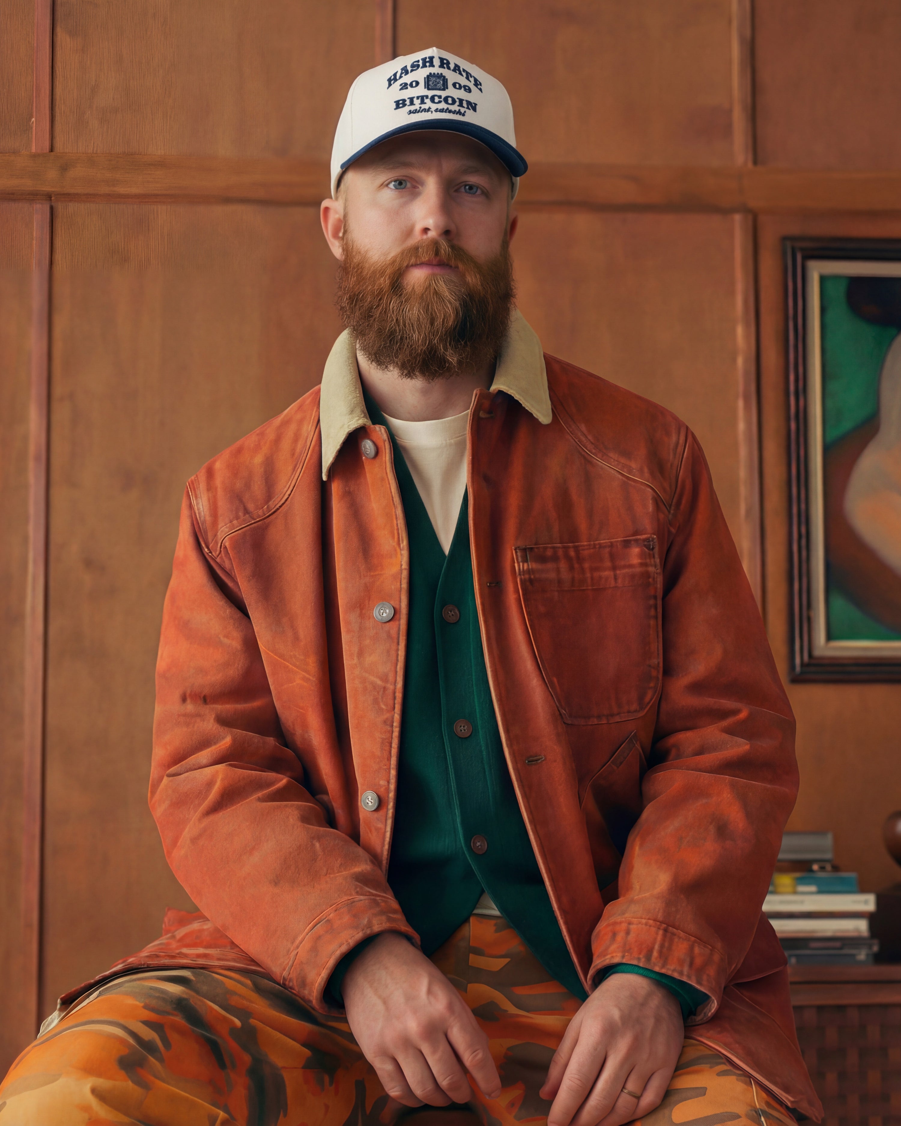 Hash Rate - Midnight Workwear Blue/Bone