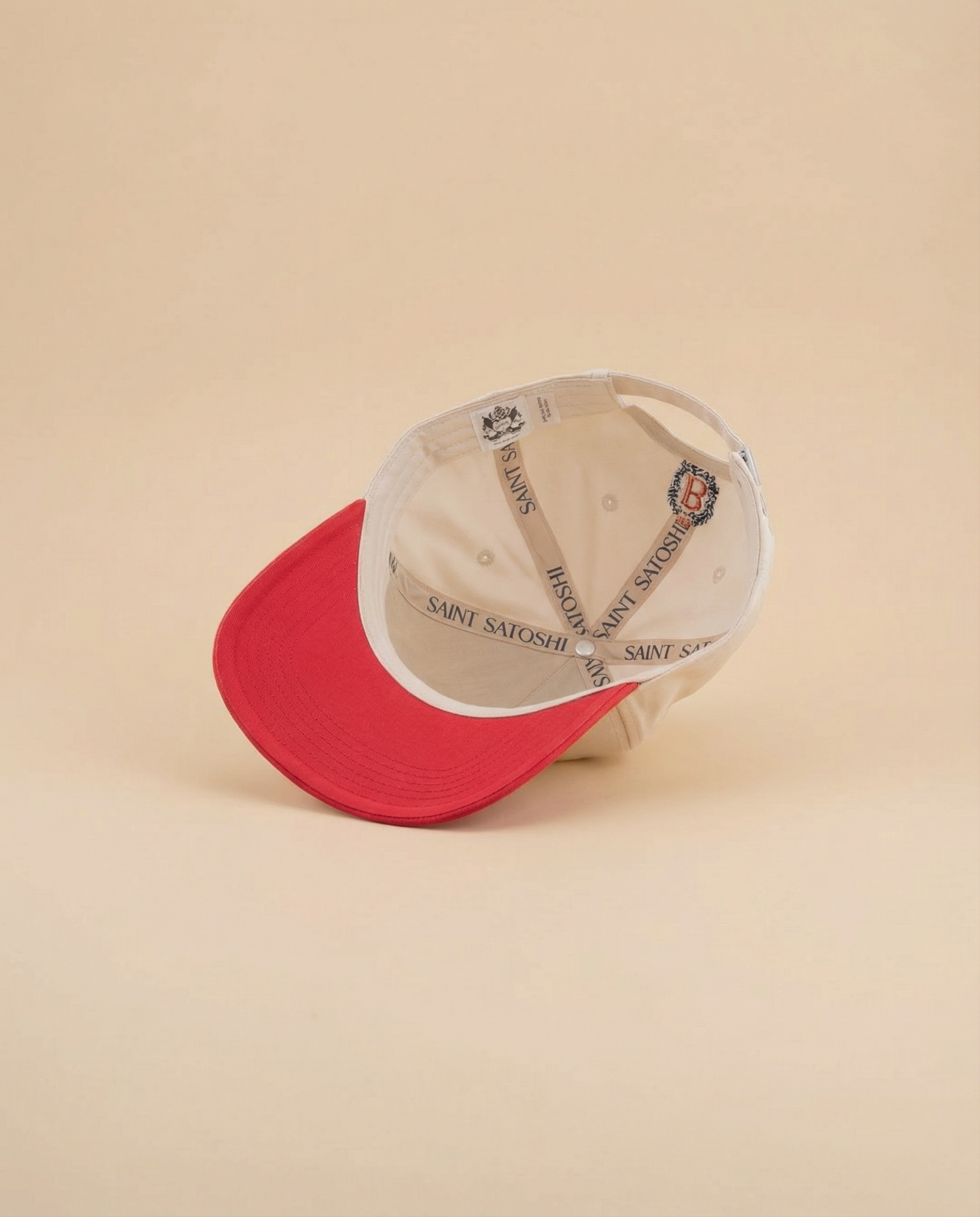 Bitcoin Cowboy - Western Signal Red/Bone