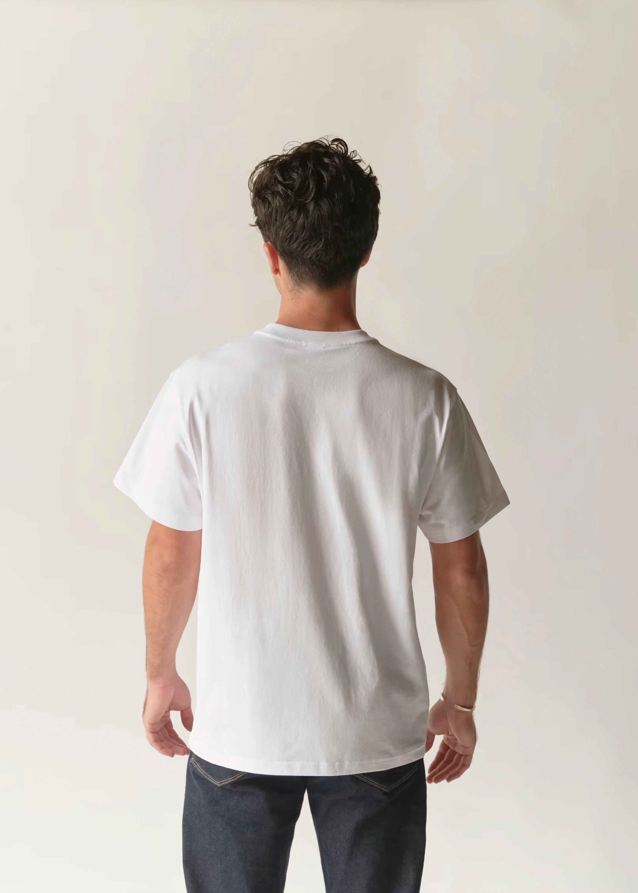 Bitcoin Crest Tee – Organic Minimalist Shirt