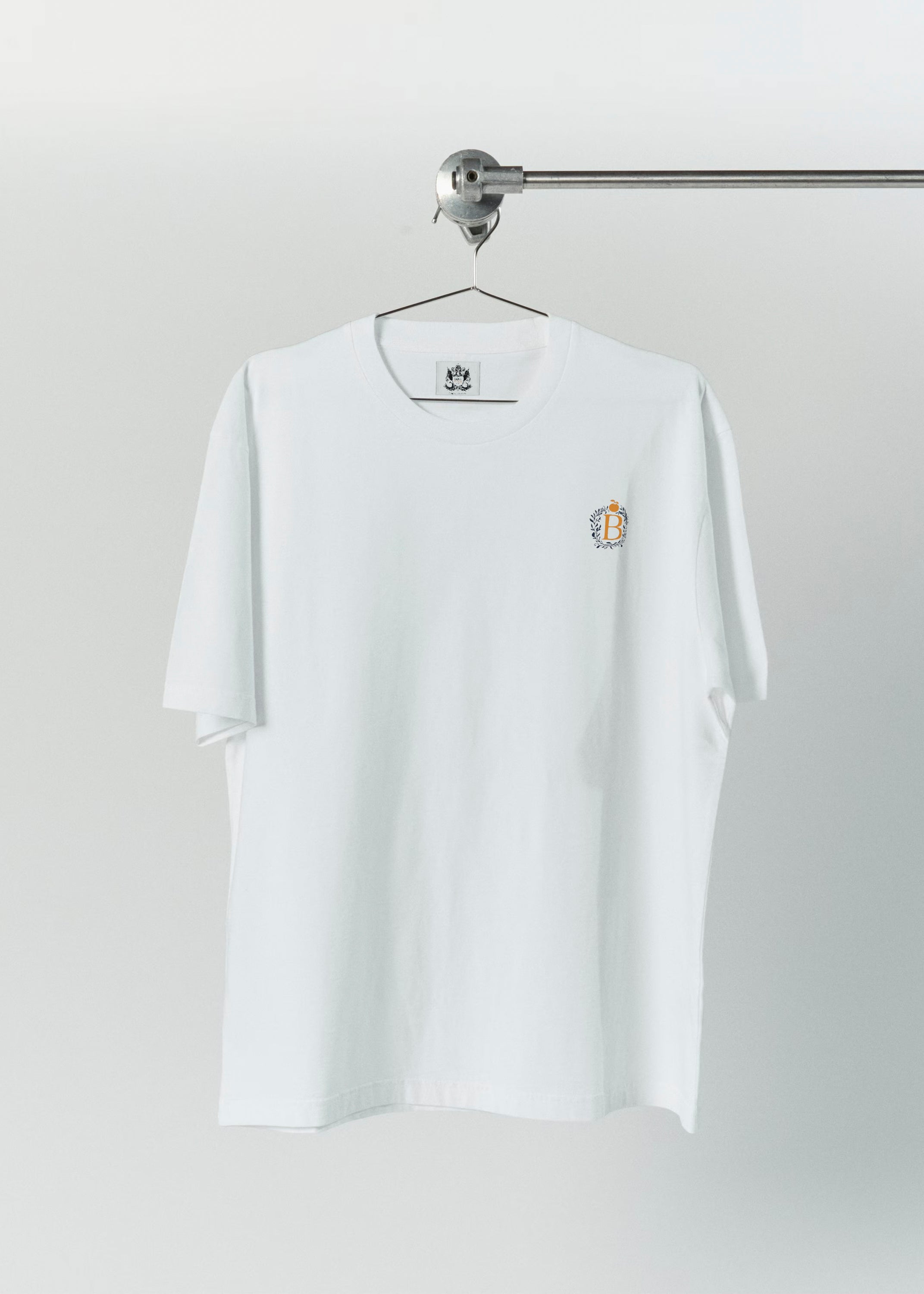 Bitcoin Crest Tee – Organic Minimalist Shirt